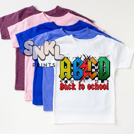 ABCD Back To School | Kids Shirt