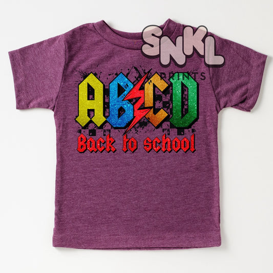 ABCD Back To School | Kids Shirt