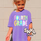Fourth Grade Pastel Graphic Tee - SNKL Prints