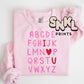 ABC I Love You | Hot Pink Font | Kids