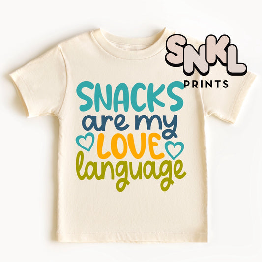 Snacks Are My Love Language | Boys | Kids