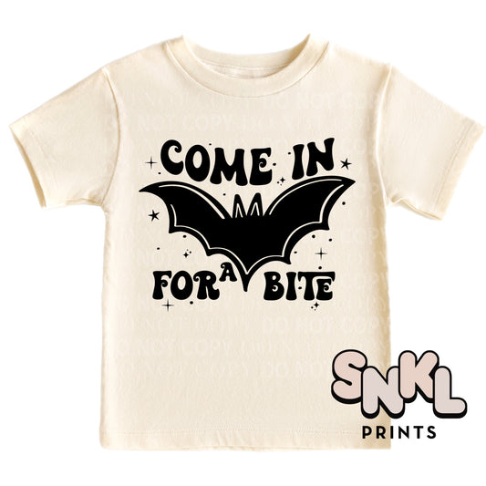 Come in for a Bite Graphic Tee - SNKL Prints