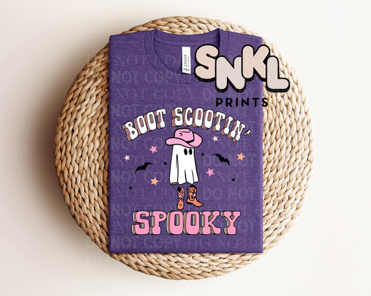 Boot Scootin' Spooky Graphic Tee - SNKL Prints