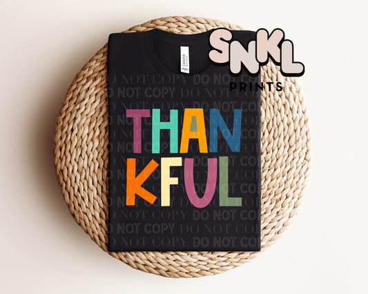 Thankful Graphic Tee - SNKL Prints