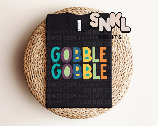 Gobble Gobble Graphic Tee - SNKL Prints