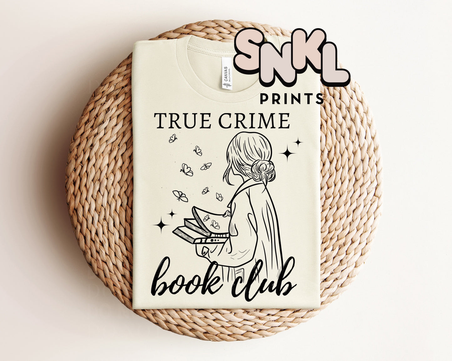 Book Club Graphic Tees - SNKL Prints