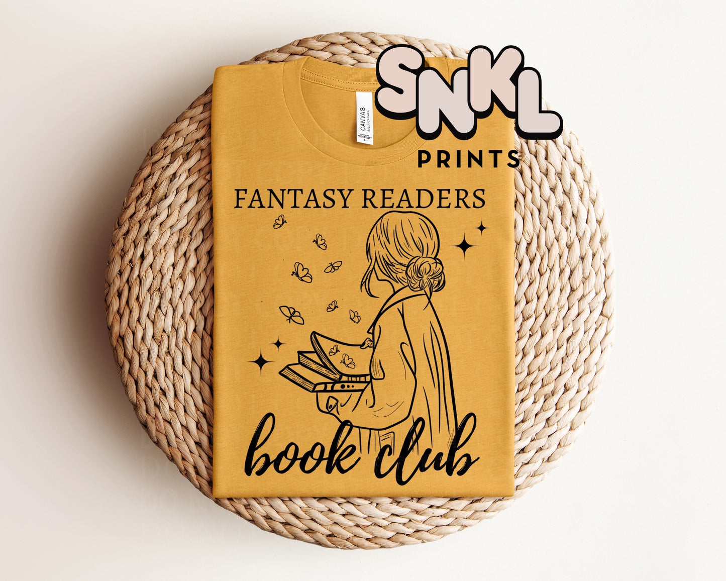 Book Club Graphic Tees - SNKL Prints