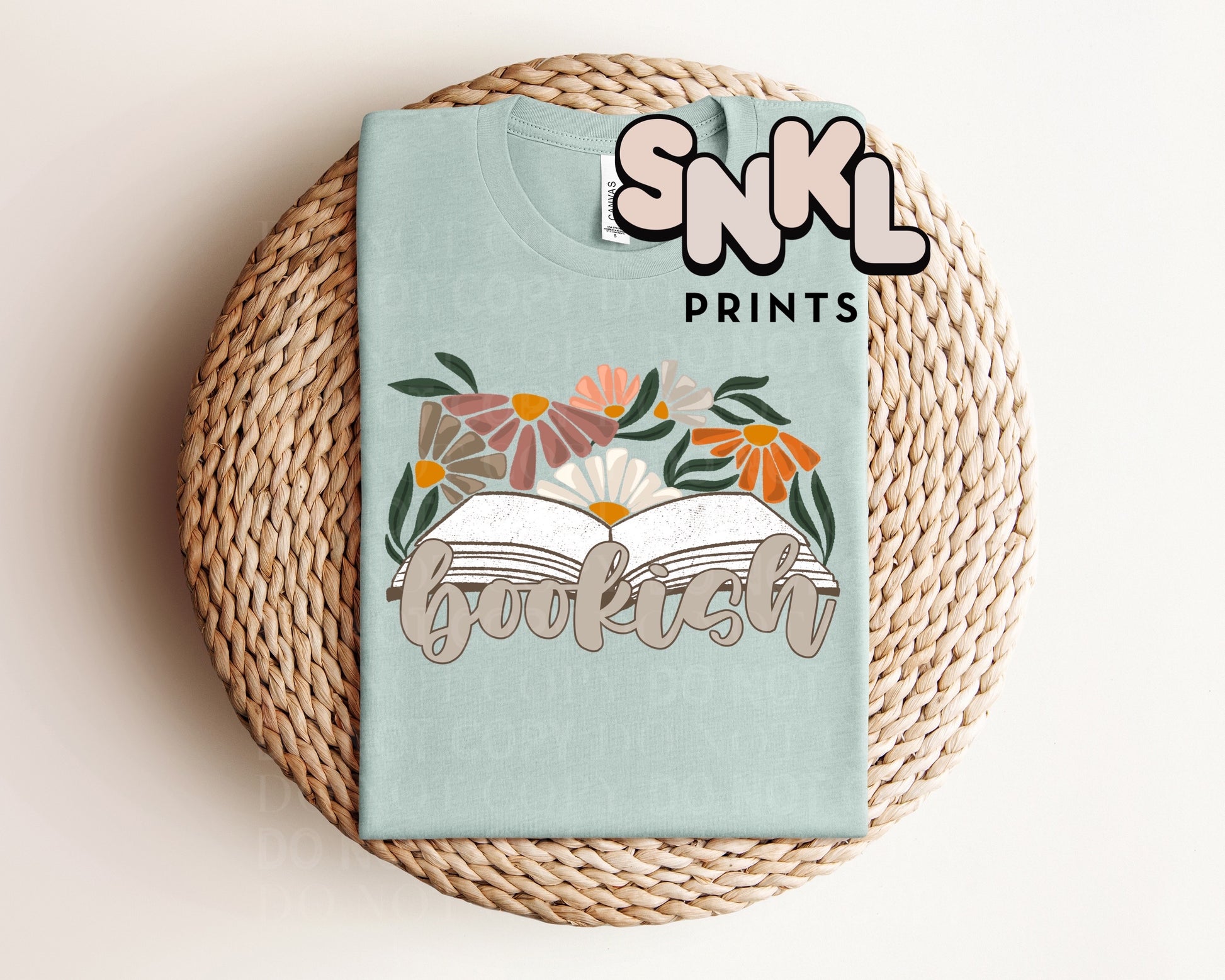 Bookish Graphic Tee - SNKL Prints