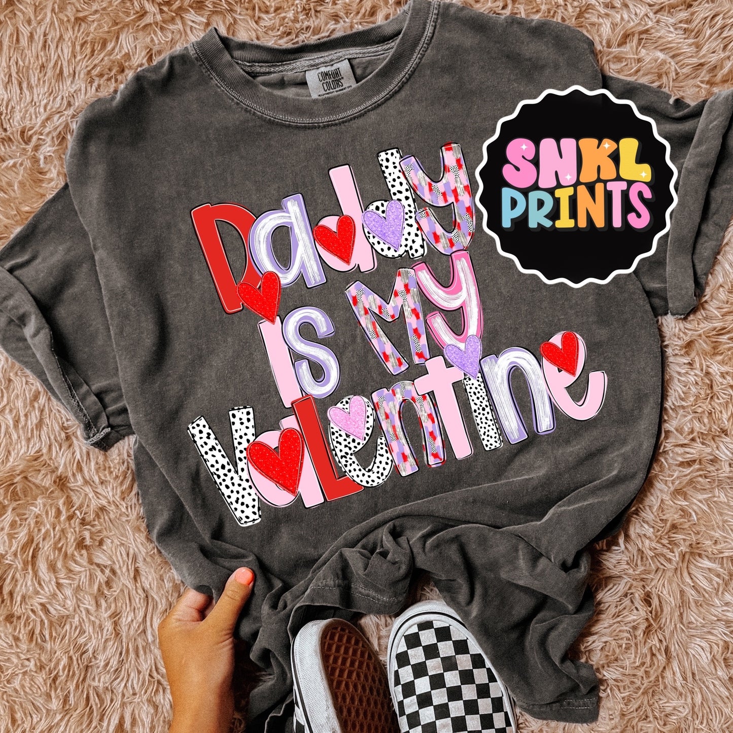 Daddy is my Valentine Tee & Sweatshirt | Kids & Adults