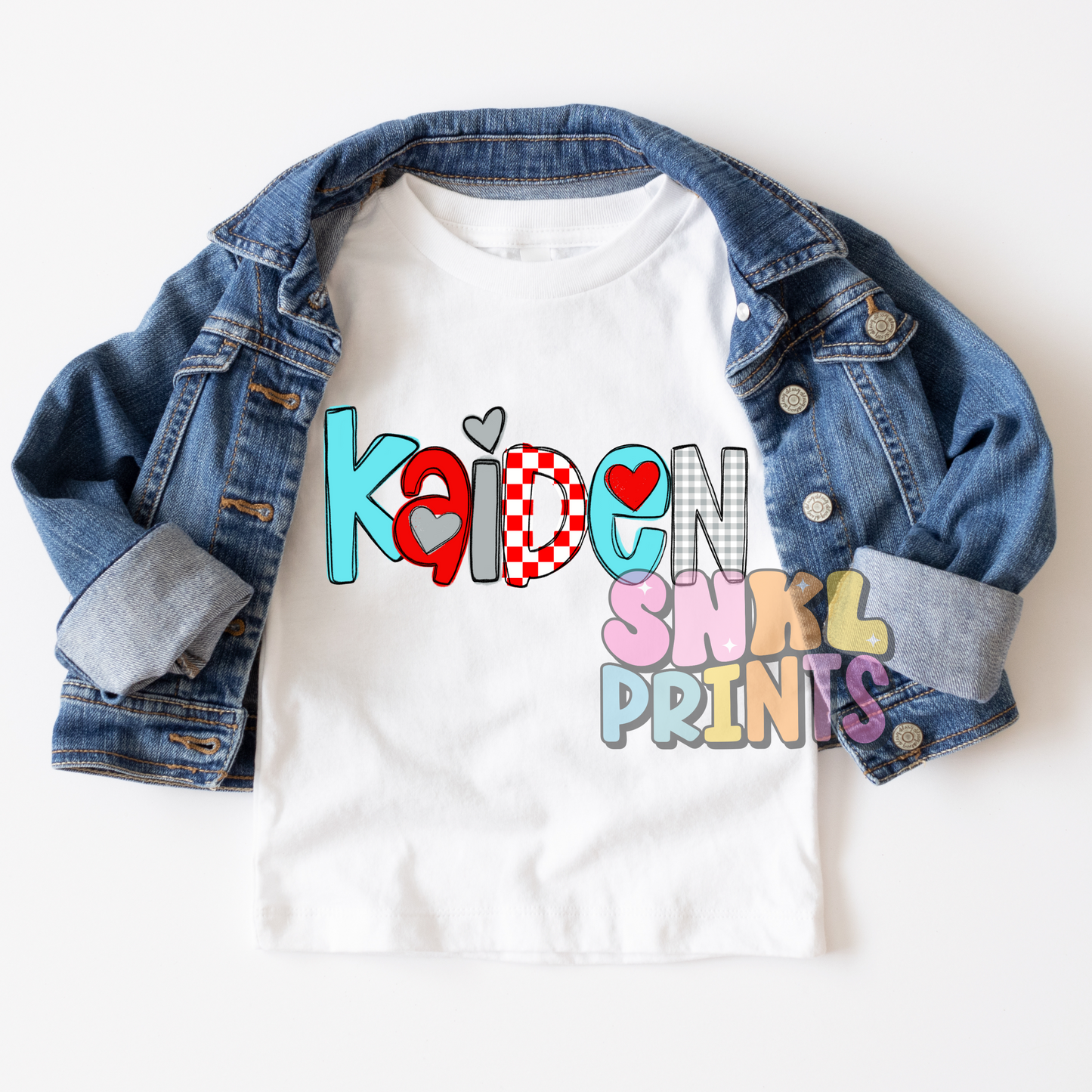 Boys Girls Personalized Valentine's Day Tee & Sweatshirt | Kids & Adults